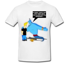 Tricou &amp;quot; Johnny Bravo si Aladin &amp;quot; foto