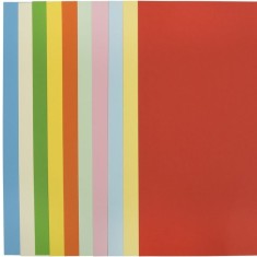 Carton colorat A4,diverse culori, 160 g mp, 10 bucati set