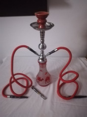 Narghilea / Shisha noua 2 furtune 50 cm. SIGILAT ! foto