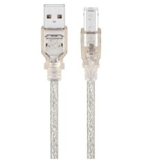 Cablu USB 2.0 HI-SPEED tata A la USB tata tip B imprimanta 1m cupru foto