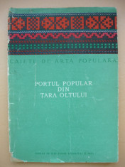 CORNEL IRIMIE - PORTUL POPULAR DIN TARA OLTULUI ( zona Avrig ) - 1957 foto