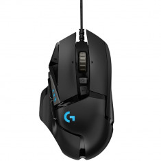 Mouse Gaming Cu Fir G502 Hero, RGB Personalizabil, Hero 16k, 16.000 DPI, 400+IPS, 11 Butoane Programabile, Negru foto