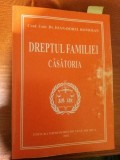 IOAN DOREL ROMOSAN - DREPTUL FAMILIEI. CASATORIA - 2002, 295 p.