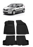 Cumpara ieftin Set Covorase Auto Cauciuc Umbrella Pentru Dacia Sandero I (2007-2012)