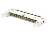 Mufă IDC tată 40 PIN cu ejector pentru cablu-bandă 1,27mm, CONNFLY