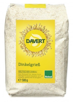 Gris din Spelta Bioland Bio 500gr Davert foto