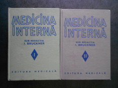 I. BRUCKNER - MEDICINA INTERNA 2 volume, editie cartonata foto