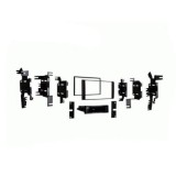 Connects2 CT24NS30 1DIN/2DIN Kit Rama Nissan Cube 2009 Negru CarStore Technology