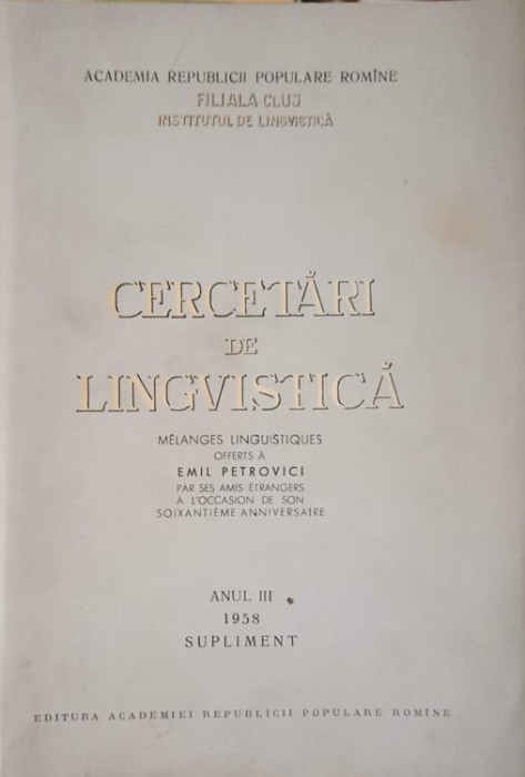 CERCETARI DE LINGVISTICA-EMIL PETROVICI-239708