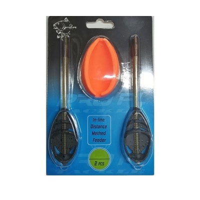 SET 2 METHOD FEEDER FL LONG CAST PLUS MATRITA 60G foto