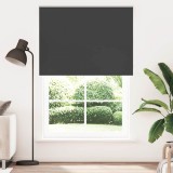 VidaXL Jaluzea cu role opace negru 165x210 cm Lățime material 161,6 cm