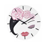 Cumpara ieftin Ceas perete lemn Woman 30 cm