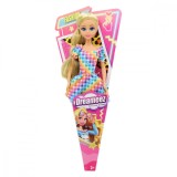 Papusa fashion cu par blond inchis, Dreameez, 33 cm