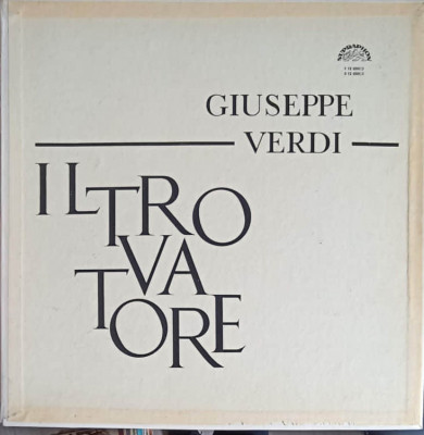 Disc vinil, LP. IL TROVATORE. SETBOX 3 DISCURI VINIL-GIUSEPPE VERDI foto