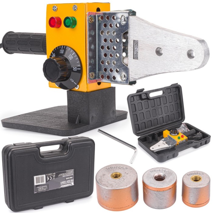 PVC PP Pipe Welder 1500W 3 inserții 20-32MM PM-ZGP-1500T1