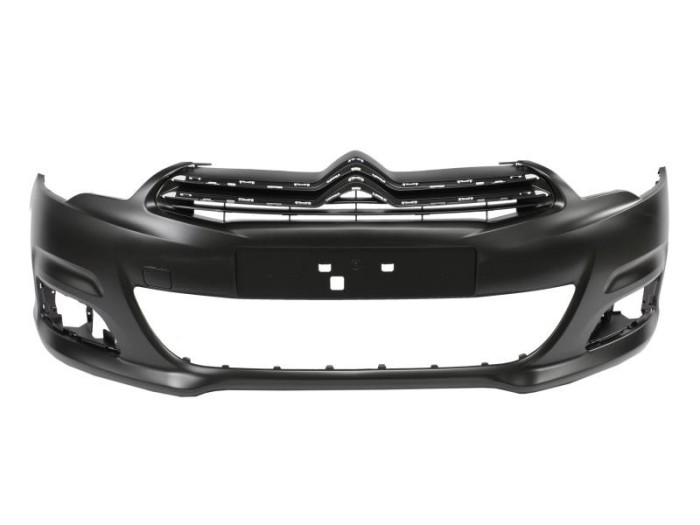 Bara fata Citroen C4 (B7), 09.2010-01.2015, cu gauri pentru Senzori de parcare (PDC); grunduit, Aftermarket