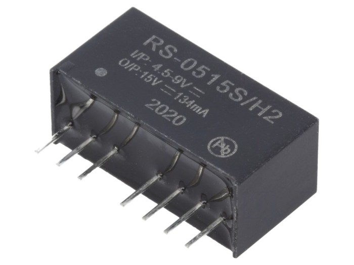 Convertor DC/DC 2W 4.5-9V la 15V