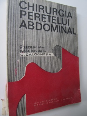 Chirurgia peretelui abdominal - C. Calogherea , ... foto