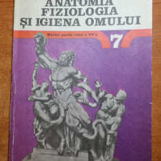 anatomia fiziologia si igiena omului manual pentru clasa a 7-a - din anul 1981