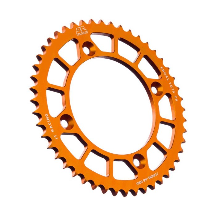 MBS Pinion spate Aluminiu Z48 428, KTM SX 85, portocaliu, Cod Produs: JTA89548ORG