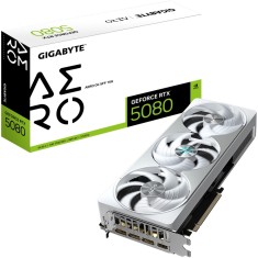 GIGABYTE GeForce RTX 5080 AERO OC SFF 16GB GDDR7 , Placa Video Gaming