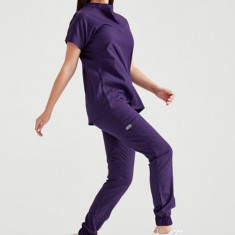 Costum Medical Violet Unisex Poplin 160g Activity - S