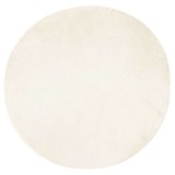 vidaXL Covor Faux din L&acirc;nă de oaie Alb 80 x 80 cm Poliester 42021469
