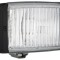 Set 2 proiectoare auto Wesem 12/24V bec H3, 138x78x60mm , sticla alba si carcasa neagra , cu lumina de ceata