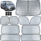 Set de 9 piese pentru parasolar blackout, potrivit pentru Ford Transit Custom 2018-2023 Performance AutoTuning