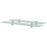 Cumpara ieftin Rafturi suspendate, 2 buc., 60 x 10 cm, sticla, 8 mm