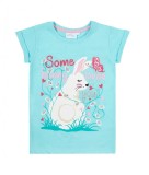 Cumpara ieftin Tricou fetite - Some bunny loves you (Marime Disponibila: 6 ani)