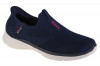 Pantofi pentru adidași Skechers Slip-Ins: GO WALK 6 - Fabulous View 124569-NVY albastru marin, 38 - 41