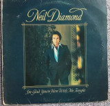 Vinil original SUA Neil Diamond, I&#039;m glad you&#039;re here with me tonight, Rock
