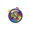 Puzzle circular din lemn Combinatii de culori 29 piese