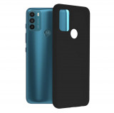 Cumpara ieftin Husa Motorola Moto G50 Silicon Negru cu Microfibra SoftEdge, Techsuit