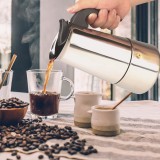 Cafetiera expresso pentru aragaz, 6 cesti, 300 ml