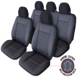 Set Huse Scaun Exclusive Leather Atlas Negru Umb-W 522189 121392