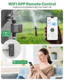 Programator irigatie Wi-Fi RF 300M, Johgee, Smart Life, Alexa, Google, IP55, 2 bucati
