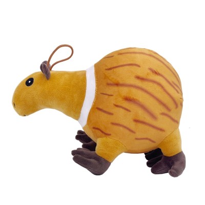 Jucarie Moale de Plus Italian Brainrot, Flippy, cu Agatatoare, Model Guinea Pig Burbaloni Luliloli, Jucarie Moale pentru Copii, 25 x 17 cm, Maro desch foto
