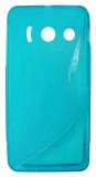 Husa silicon S-line bleu pentru Huawei Ascend Y300 (U8833)