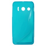 Husa silicon S-line bleu pentru Huawei Ascend Y300 (U8833)