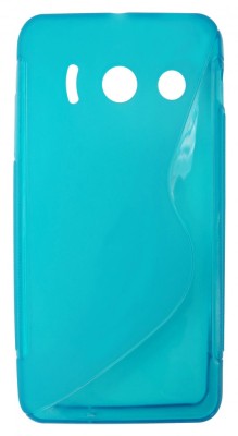 Husa silicon S-line bleu pentru Huawei Ascend Y300 (U8833) foto