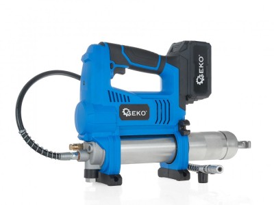Pistol de gresat pe acumulator, 18 V, 4 Ah, Geko G80657 foto