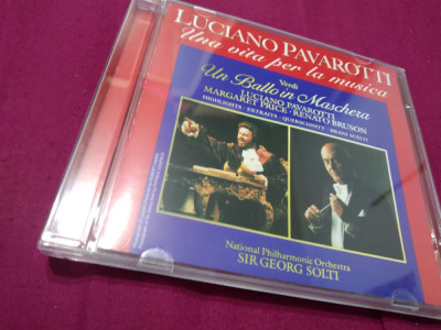 CD LUCIANO PAVAROTTI-UN BALLO IN MASCHERA ORIGINAL DECCA MUSIC foto