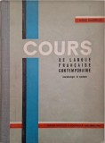 Cours de langue francaise contemporaine. Morphologie et syntaxe &ndash; Alfred Jeanrenaud