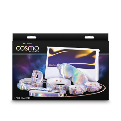 Cosmo Bondage Rainbow - Kit 6 accesorii BDSM foto