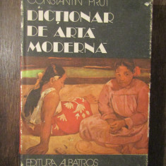 Dicționar de artă modernă - Constantin Prut