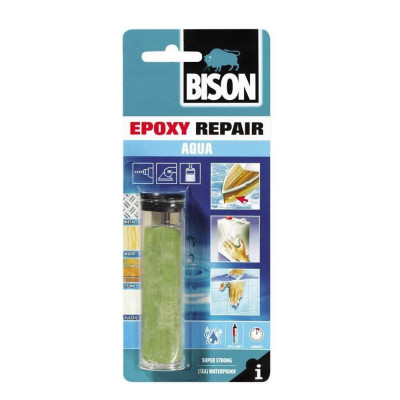 Chit Epoxy Repair Aqua, 56 g, Chit, Adeziv Chit pentru Reparatii Subacvatice, Adezive Montaj, Adezivi pentru Reparatii Subacvatice, Adeziv pentru Mate foto