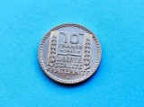 10 Francs 1947-B-Franta-mai Rar-Calitate
