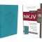 NKJV, Value Thinline Bible, Compact, Imitation Leather, Blue, Red Letter Edition